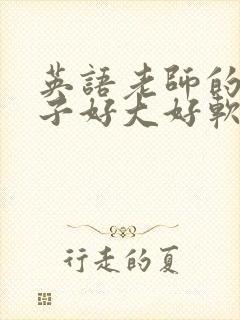 英语老师的小兔子好大好软水