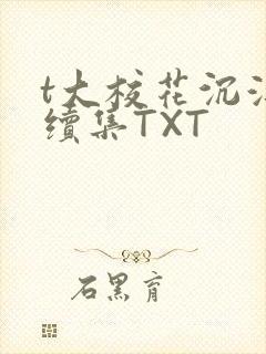 t大校花沉浮录续集TXT