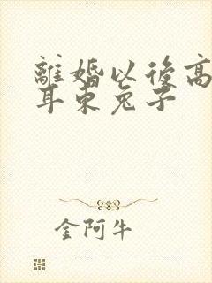 离婚以后高干 耳东兔子