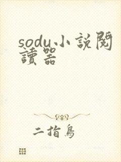 sodu小说阅读器