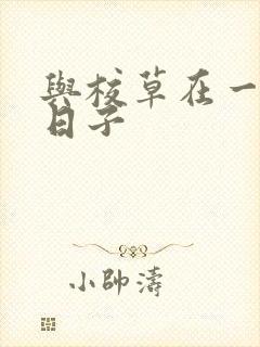 与校草在一起的日子