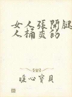 女人张开腿让男人桶爽的