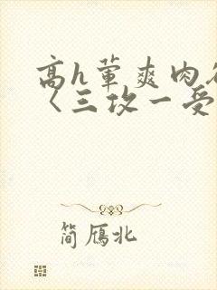 高h荤爽肉欲文〈三攻一受〉视频