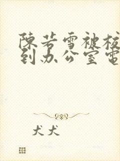 陈若雪被校长抱到办公室电影