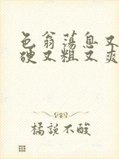 色翁荡息又大又硬又粗又爽电影