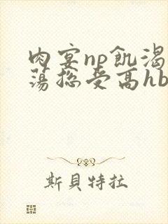 肉宴np饥渴放荡总受高hbl