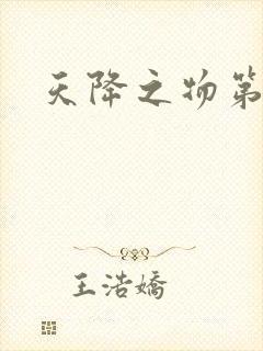 天降之物第一季