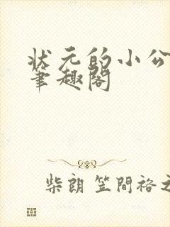 状元的小公主 笔趣阁