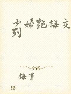 少妇艳梅交换系列