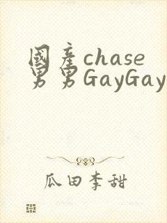 国产chase男男GayGay