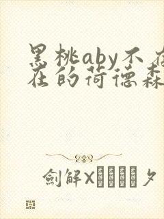 黑桃aby不存在的荷德森笔趣阁