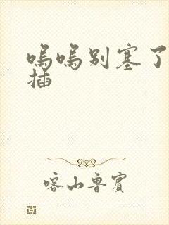 呜呜别塞了啊抽插