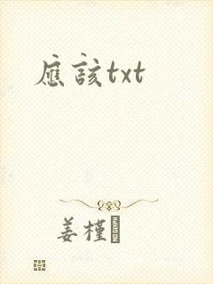 应该txt