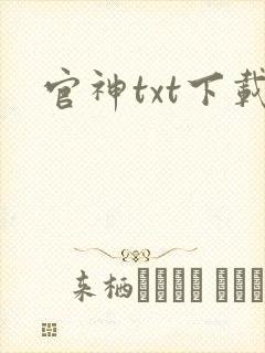 官神txt下载