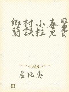 乡村小春医王淑兰铁柱免费阅读全文