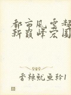 都市风云超前更新巅峰宏图