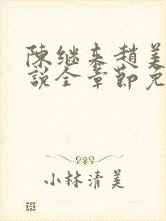 陈继来赵美媛小说全章节免费阅读