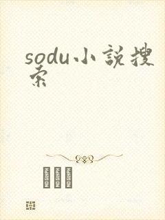 sodu小说搜索