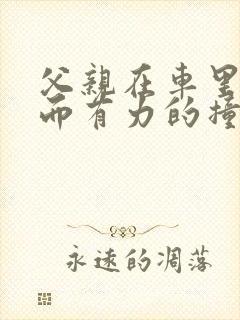 父亲在车里缓慢而有力的撞着