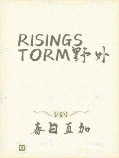 RISINGSTORM野外