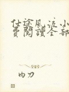 仕途风流小说免费阅读全部章节