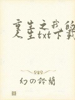 重生之我的书记人生txt下载