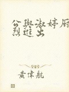 公与淑婷厨房猛烈进出