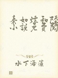 秦如烟和陆景琛小说免费阅读