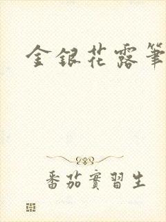 金银花露笔趣阁