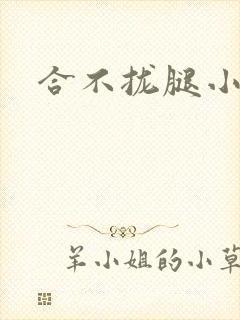 合不拢腿小说