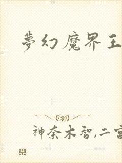 梦幻魔界王