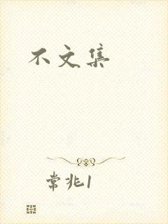不文集