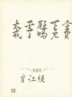 太子殿下今天破戒了吗免费阅读