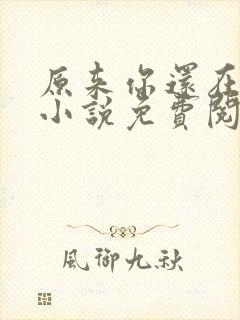 原来你还在这里小说免费阅读