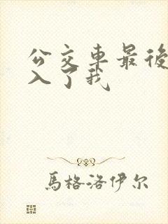 公交车最后一排入了我