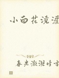 小白花浇灌日常