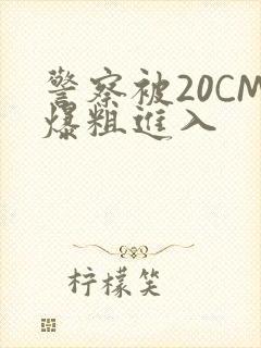 警察被20CM爆粗进入
