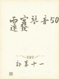 雨宫琴音500连发