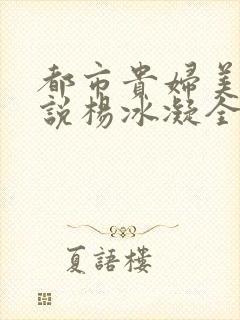 都市贵妇美腿小说杨冰凝全文阅读