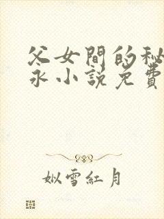 父女间的秘密赵永小说免费阅读