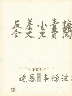 反差小青梅小说全文免费阅读