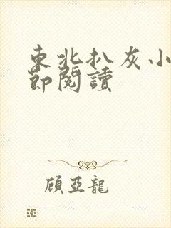 东北扒灰小说分节阅读