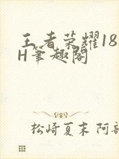 王者荣耀18rH笔趣阁