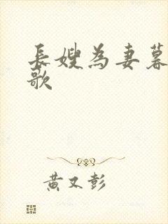 长嫂为妻暮色酒歌