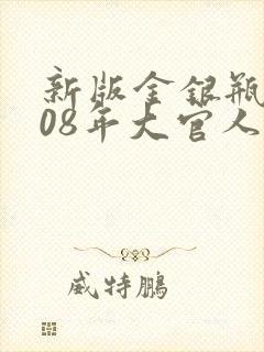 新版金银瓶2008年大官人