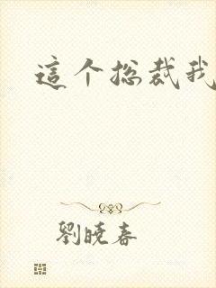 这个总裁我要了