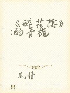 《醉花阴》作者:酌青栀