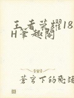 王者荣耀18rH笔趣阁