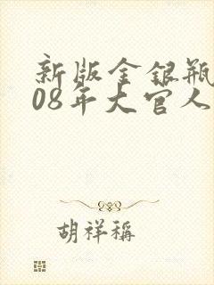 新版金银瓶2008年大官人