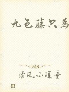 九色藤只为高清封面